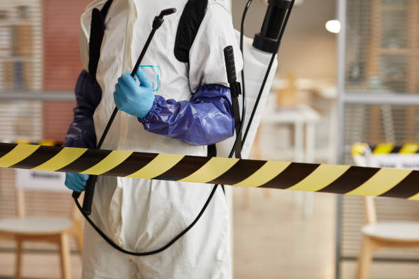 Professional Unattended Death Cleanup technician working in Audubon, NJ